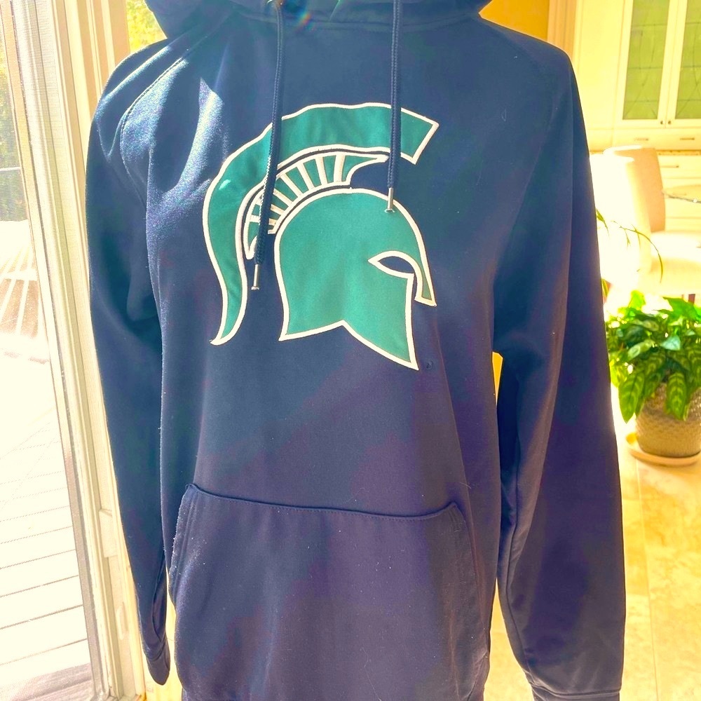 Michigan state black hoodie